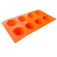 Fanhesheng Ice Cube Chocolate Cake Jelly Soap Mold 8 Roses Silicone Mould Tray N2