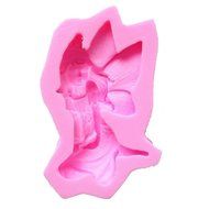 Wocuz W0050 3d Faerie Patterned Silicone Mold Fondant Molds Sugar Craft Tools Chocolate Mould for Cakes