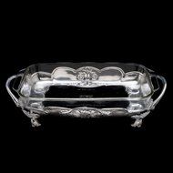 Arthur Court Fleur-de-Lis 3-Quart Pyrex Casserole Set