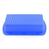 iClover Hot selling Light blue Non-Stick food Grade Silicone Bakeware Baking Cake Mold N6