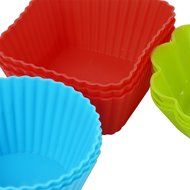 Hoomall 1 Set Baking Kitchen Set Includes Whisk Brush Spreader Muffin Cups(Rom Color) N6