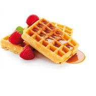 ZJCilected 4 Cavity Non-Stick Silicone Waffle Mold Waffle Cookie Silicone Pan Tray Kitchen Baking Tool N7