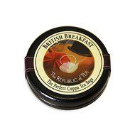 The Republic Of Tea Ginger Peach Black Tea, 50 Tea Bags, Premium Ingredients, Gourmet Longevity Tea N3