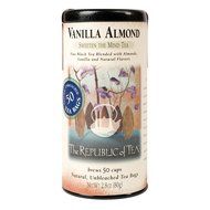 The Republic Of Tea Ginger Peach Black Tea, 50 Tea Bags, Premium Ingredients, Gourmet Longevity Tea N30