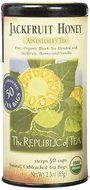 The Republic Of Tea Ginger Peach Black Tea, 50 Tea Bags, Premium Ingredients, Gourmet Longevity Tea N40
