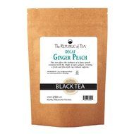 The Republic Of Tea Ginger Peach Black Tea, 50 Tea Bags, Premium Ingredients, Gourmet Longevity Tea N43