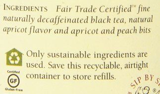 The Republic Of Tea Ginger Peach Black Tea, 50 Tea Bags, Premium Ingredients, Gourmet Longevity Tea N75
