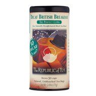The Republic Of Tea Ginger Peach Black Tea, 50 Tea Bags, Premium Ingredients, Gourmet Longevity Tea N87