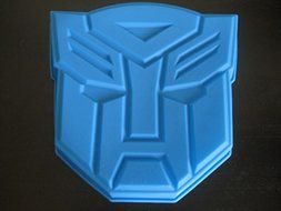 NEW TRANSFORMERS AUTOBOTS SILICONE BIRTHDAY CANDY MOLD CAKE PAN PARTY SET OF 2 N2
