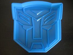 NEW TRANSFORMERS AUTOBOTS SILICONE BIRTHDAY CANDY MOLD CAKE PAN PARTY SET OF 2 N3