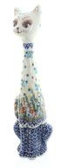 Polish Pottery Garden of Eden Large Cat