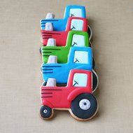 Sweet Elite Tools- Farm Stainless Steel Cookie Cutter Set: Pig, Tractor and Cow By Autumn Carpenter N6