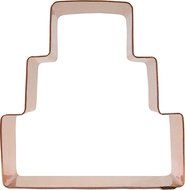 CopperGifts: Wedding Cake Cookie Cutter 4-inch