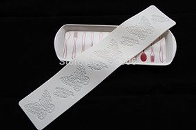 1pc White Color 100% Foodgrade Butterfly Silicone Lace Baking Mat Cake Decorating Silicone Sugar Lace Mold N2