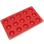 Allforhome(TM) 15 Cavity Mini Half ball Sphere Silicone Cake Baking Pan Muffin Cups Chocolate Ice Cube Tray handmade... N2