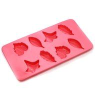 Continuous 8 Tree Leaf Silicone Mold Cake Cookie Jelly Chocolate Muffin Baking Bakeware Diy Mould Mold