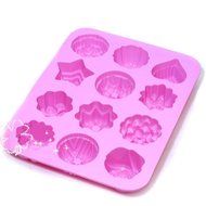 Continuous 8 Tree Leaf Silicone Mold Cake Cookie Jelly Chocolate Muffin Baking Bakeware Diy Mould Mold N3