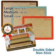 3 Non-Stick Baking Liners Plus Amazing Brownie Pan N4