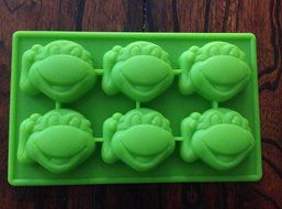 Teenage Mutant Ninja Turtles Silicone Candy Mold Chocolate Mini Cake Pan