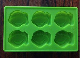 Teenage Mutant Ninja Turtles Silicone Candy Mold Chocolate Mini Cake Pan N2