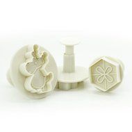 DUFUSTORE Fondant Cake Bread Cookie Decorating Sugarcraft Plunger Cutter Tool Mold Deer N2