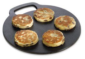 Cast Iron Baking Stone Perfect for Welsh Cakes