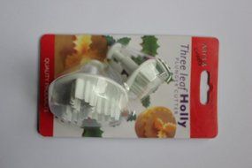 DGI MART 3 Cavities Cute Funny Guitar Shaped Ice Chocolate Sugar Cake Silicone Mini Cube Craft Fondant Mold Tray N2