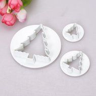 DGI MART 3 Cavities Cute Funny Guitar Shaped Ice Chocolate Sugar Cake Silicone Mini Cube Craft Fondant Mold Tray N6