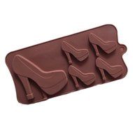 Joyi High Heels Candy Mold Silicone Chocolate Mold Fondant Lace Cake Baking Accessories