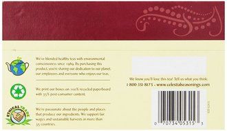 Celestial Seasonings Wild Berry Zinger Herbal Tea, 20 Count (Pack of 6) N14