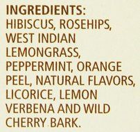 Celestial Seasonings Wild Berry Zinger Herbal Tea, 20 Count (Pack of 6) N51