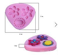 Cavities Big Flower Silicone Cake Baking Mold Cake Pan Muffin Cups Handmade Soap Moulds Biscuit Chocolate Ice... N5