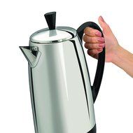 Farberware FCP240 2-4-Cup Percolator, Stainless Steel N8