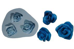 O.K Silicone Molds cake rose fondant gumpaste supply M4730
