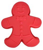 Gingerbread Man Silicone Cake Mold Pan (5" x 4" x 1 1/2" deep) Assorted color
