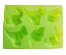 Yunko 6 Cavity Dinosaur Shape Tyrannosaurus Rex Baking Silicone Cake Pan Candle Cake Chocolare DIY Mold N2
