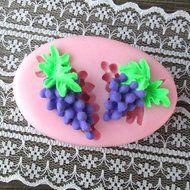 DIY Cake Decorating Fondant Silicone Sugar Craft Mold, Mini Grape