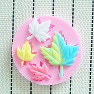 WilsonBaking Love Collection - Maple Leaf Set Christmas Style Mold Wedding Decor Theme Birthday Party Molding...