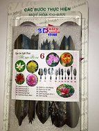 3D Jelly Tools Starter Kit - Type 6 - 3D Gelatin Art Tools - 10 pcs/set N2