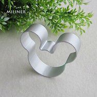 3Pcs/Lovely Cartoon Mickey Mouse Shape Metal Cookie Cutters DIY Baking Tools Fruit Fondant Mold Decorating Biscuit... N2
