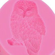 Cute Owl Silicone Fondant Cake Mold Chocolate Polymer Clay Mould N2
