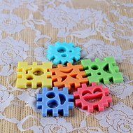 "dipshop Blocks Expression Silicone Cookie Mold Fondant Cake Mould" shopping N6