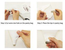 KSprot Stainless SteelCake Decorating Tips Set,24 Pieces Professional Stainless Steel Icing Tips (A) N5