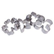 Differ Flower Shape Cake Biscuit Pastry Cookie Cutter Mold Mould Decor New Arrival Set of 4PCS N3