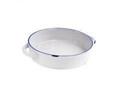 American Atelier Vintage Round Baking Dish, Blue