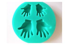 Wocuz W0362 4 Human Faces Candy Making Silicone Mold Cake Decoration Mould Fondant Chocolate Small Pastry Tool N10