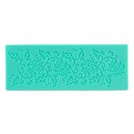ETHAHE 167 x 60 mm Random Color Silicone Leaf Rattan Shape Cake Molding Fondant Tool