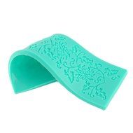 ETHAHE 167 x 60 mm Random Color Silicone Leaf Rattan Shape Cake Molding Fondant Tool N2
