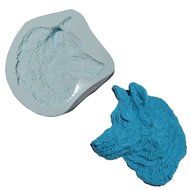 Silicone Molds Sugarcraft Cake Decorating Crafts Dog Head M4863 By Ok Molds