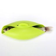 Silicone Fold Bowl Dough Food Mixer Baking Fish Vegetable Steam Roaster Bread N2